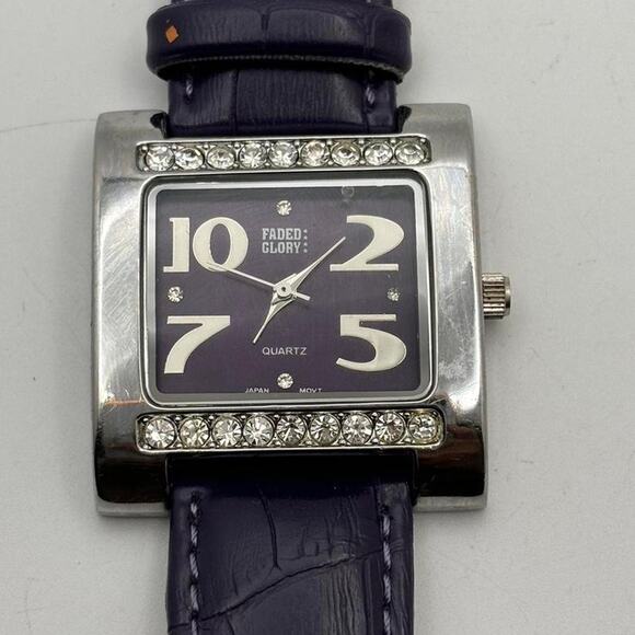 Silver mens faded glory watch - Picture 1 of 3